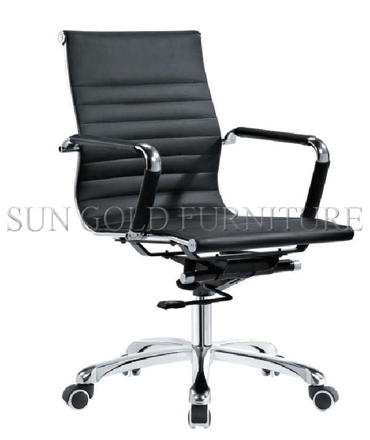 High Back Genuine Leather Office Chair Swivel Office Chair