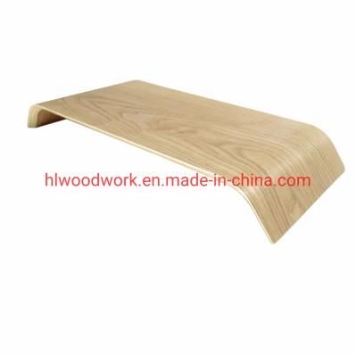 Wooden Computer Monitor Stand, Desktop Accessories, Laptop Stand, Notebook Stand, for MacBook Stand (Oak Wood natural)