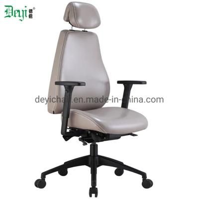 High Back with Adjustable Headrest up and Down Frame Arm Synchronised Mechanism Executive Office Chair