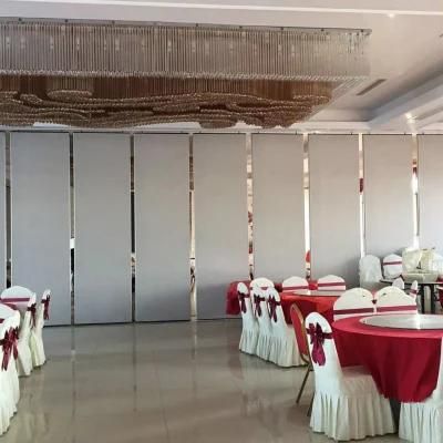 Interior Commercial Furniture Sliding Door Mobile Folding Partition Wall for Meeting Room