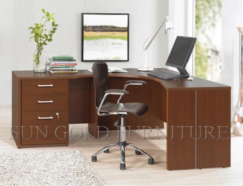 Modern Design Layout with Wood Bookcase Executive Office Desk (SZ-OD200)
