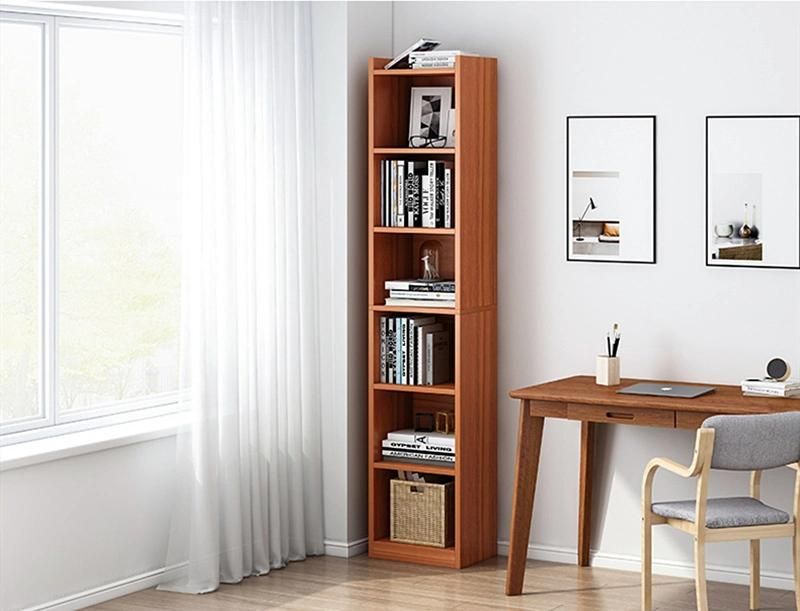 Book Shelf Corner Floor Economical Storage Cabinet 0127