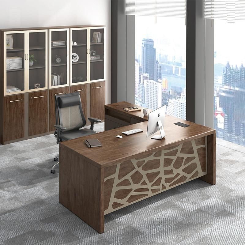 Modern Office Wooden MFC Document Storage Cabinet Locker