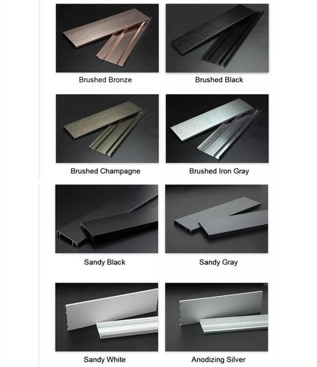 Ebunge Aluminum Room Divider Office Glass Partion with Blinds