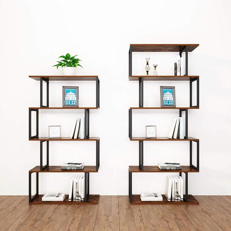 European Retro Creative Multi-Layer Storage Bookshelf 0366