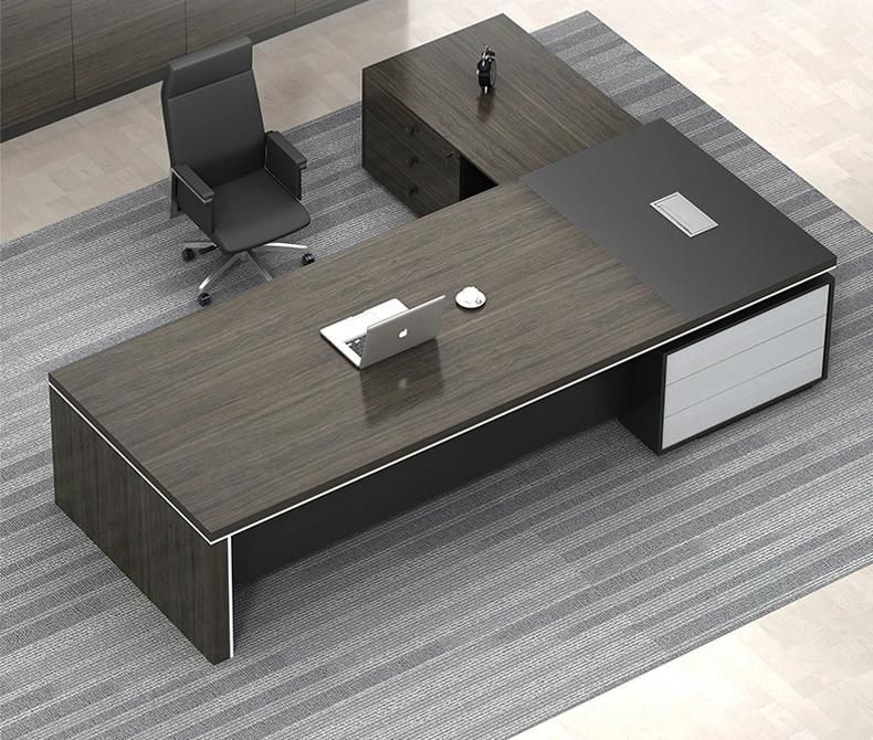 High End Office Table Luxury Boss Office Furniture Executive Manager Office Table