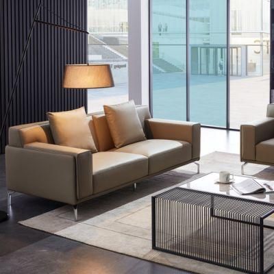 Zode Modern Home/Living Room/Office Furniture Minimalist Style Nordic European Style Living Room Fabric PU Sofa Set
