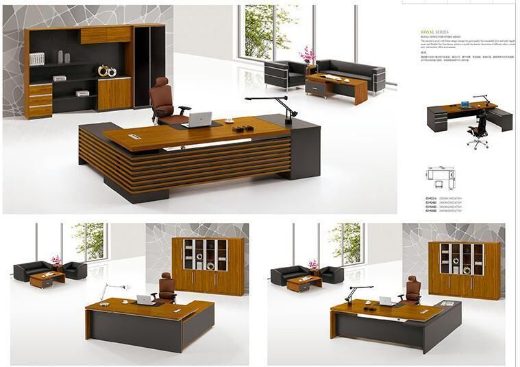 Modern Home Furniture Big Size Executive Office Desk Set