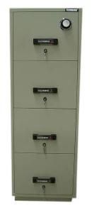 Fire Resistant Data/Filing Cabinet, 2 Hours UL Fire Proof Cabinet (FRD750-40)