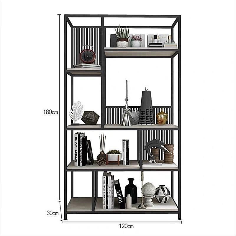 Ready Stock Full Metal Strong Space Saver Shelf Unit Bookshelf Living Room Shelf 0527