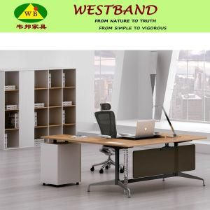 Modern Simple Steel Wooden Office Desk (WB-Mike)