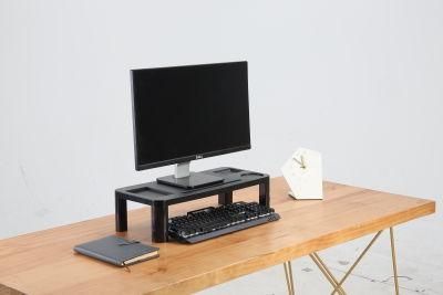 Monitor Stand Riser with Height Adjustable Desk for Computer Protect The Cervical Spine Protect Eyesight Protect The Cervical Spine Can Receive