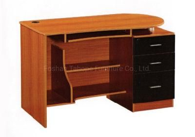 Factory Modern Melamine Staff Wooden Study Office Computer Table