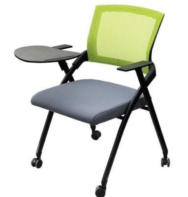 Folding Office Staff Meeting Stackable Training Waiting Chairs for Room