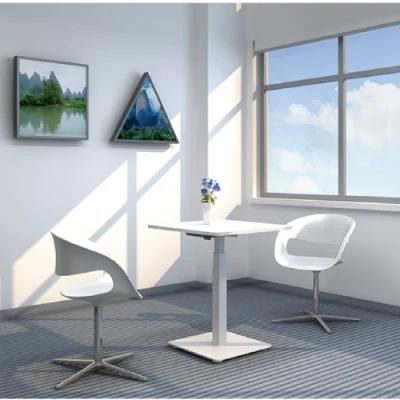 CE Certification Anti-Collision Safety Protection Wooden Furniture Adjustable Standing Table