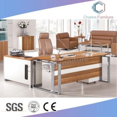 Elegant Bright Metal Office Table with Mobile Desk (CAS-MD18A17)