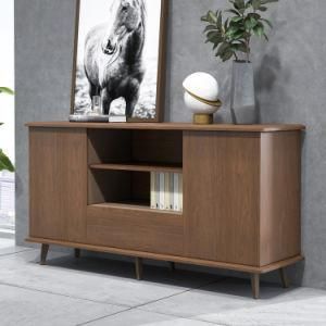 2020 New Design High Quality Furniture Walnut Wood File Cabinet