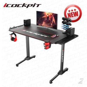 Icockpit Foshan Manufacturer Customize Modern Extension Stand Executive Office Gaming Desk