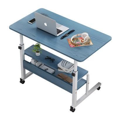 Simple Beside Bed with Movable Lifting Table Laptop Desk 0145