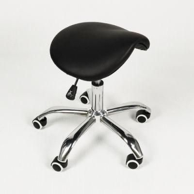 Hairdressing Cheap Salon Equipment Saddle Stool Barbers Chairs for Sale