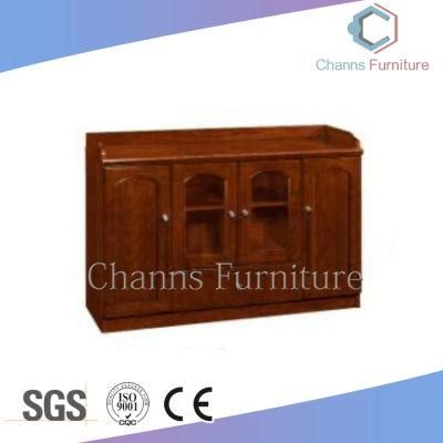 Home Furniture Four Doors Office Cabinet with Glass Doors (CAS-VFA13)