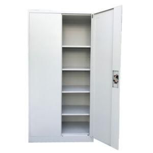 China Supplier Wholesale 2 Door Stainless Steel Filing Cabinet of Office Storage Cabinet
