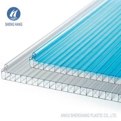 3-Wall W Structure U Lock Polycarbonate PC Sheet