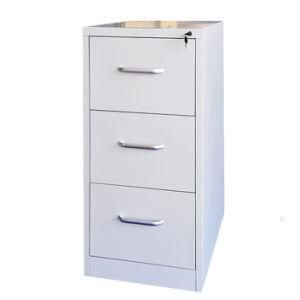 Steel Office Furniture Vertical Drawer Cabinet 3 Drawer Filing Cabinet