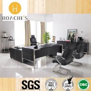Chinese New High Good Quality Office Table with Leather (V2)