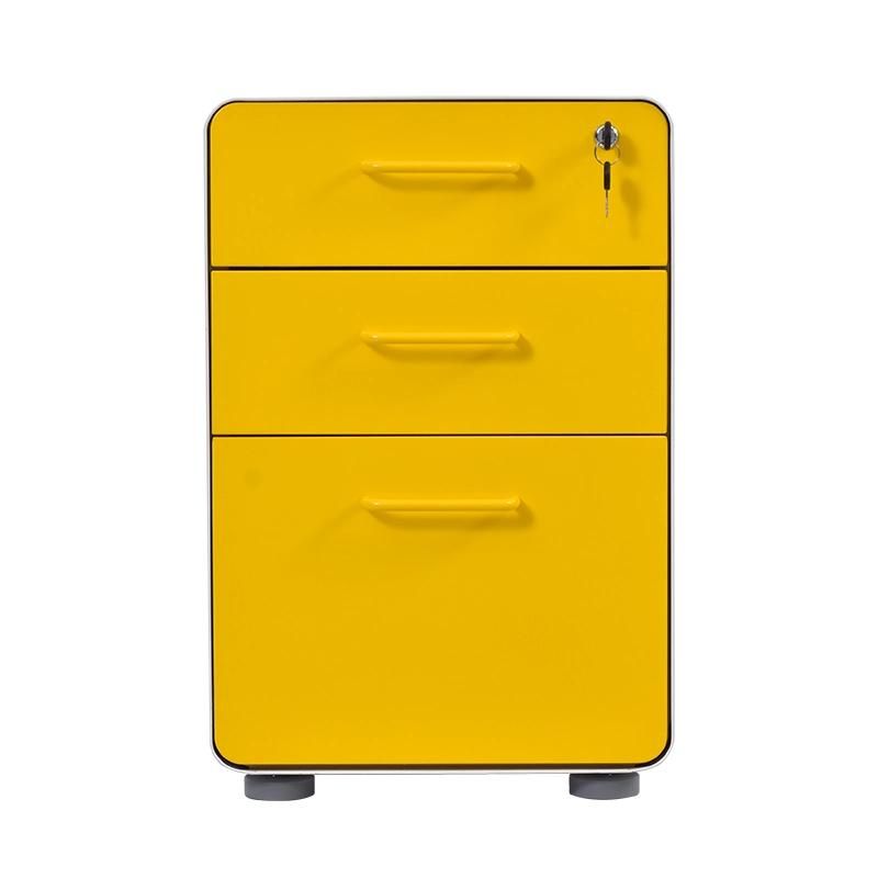 Fully Assembled Structure Steel File Drawer Cabinet for Office