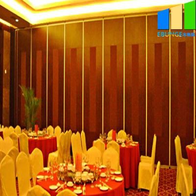 Hotel Wedding Hall Aluminum Folding Partition Door Soundproof Movable Wall