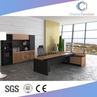 Luxury Furniture Big Size Executive Desk Wooden Office Table (CAS-MD18A38)