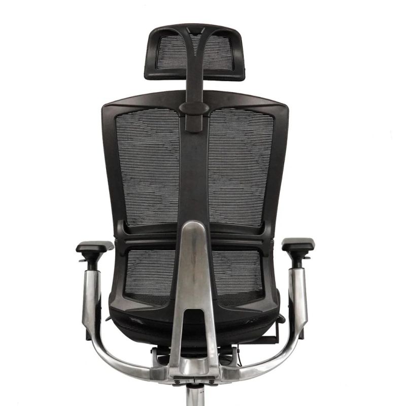 High Quality Luxury Aluminum Frame Office Swivel Chair Lifting Full Mesh High Back Ergonomic Reclining Home Office Chairs
