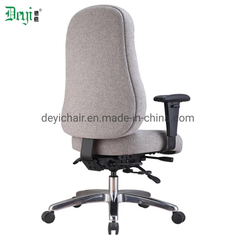 Big Size People Seating Tall Back Heavy Duty Functional Mechanism Fabric Manager Chair