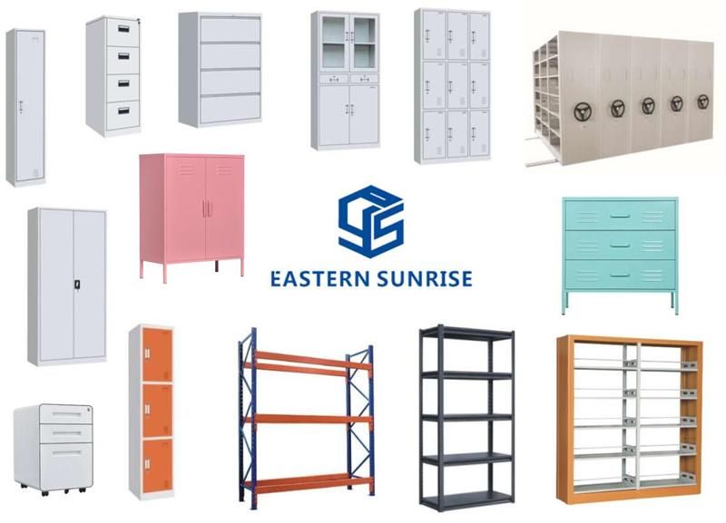 Best Price Office Metal 3 Drawers Movable Colorful Steel Filing Cabinet