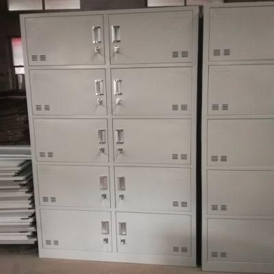 Knock Down Office Metal Locker Steel Filing Cabinet Documents Storage