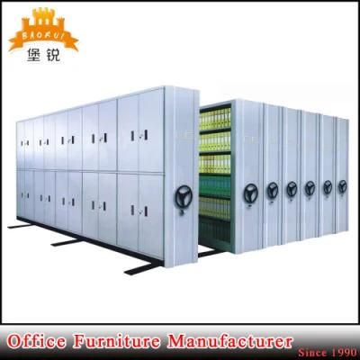 Fas-070 Compactors Metal Mobile Shelving Steel Storage Cabinet Filing Cabinet for Office School
