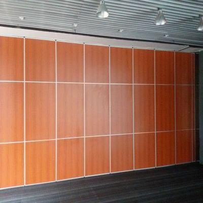 Aluminium Movable Sound Proof Timber Operable Partition Walls for Office