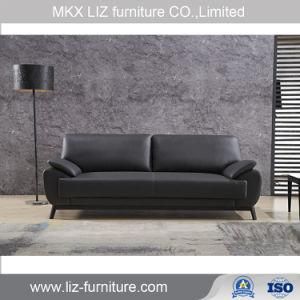 Economical Price Office Furniture Fabric Leather Couch (Y367)