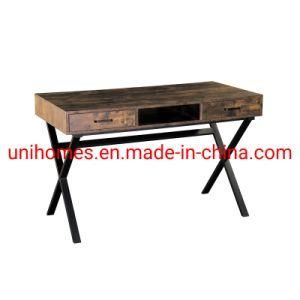 Home Office Writing Study Laptop Table, Modern Simple Style Desk with Drawer