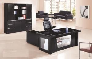 High Glossy Office Table Executive Table Glass Top Office Desk New Design Executive Desk Office