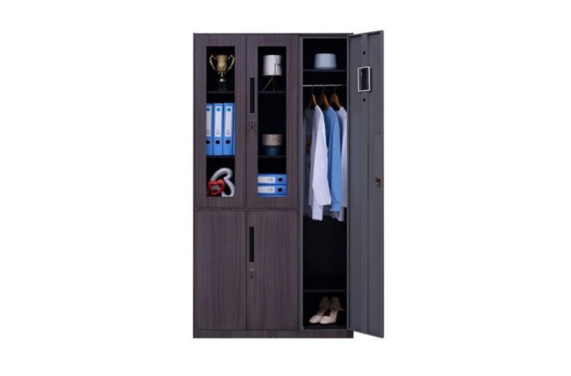 Office Furniture Steel Filing Cabinet with Locker Metal Storage