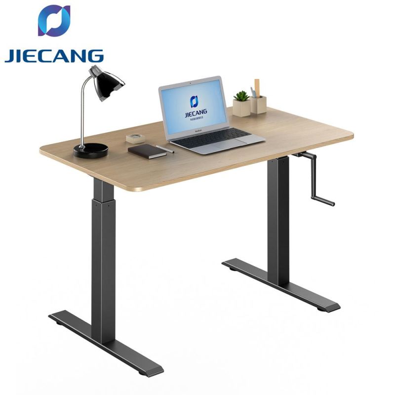 Modern Design 1500n Load Capacity Computer 2 Legs Adjustable Table