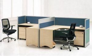 Double Seat Wooden Office Table Best Workstation Laptop