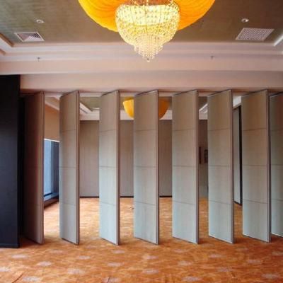 Hotel Movable No Floor Track Wall Collapsible Demount Able Partitions Walls