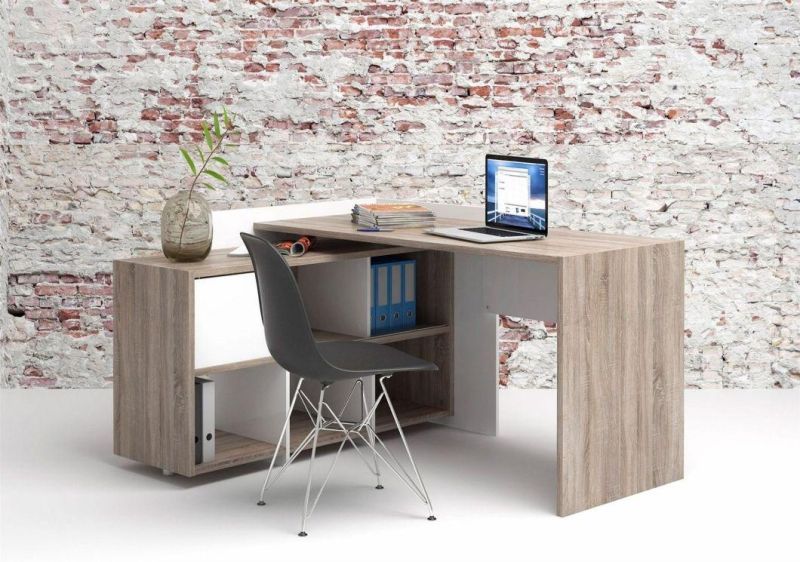 Nova New Melamine Office Furniture L Shape Executive Table Office Desk