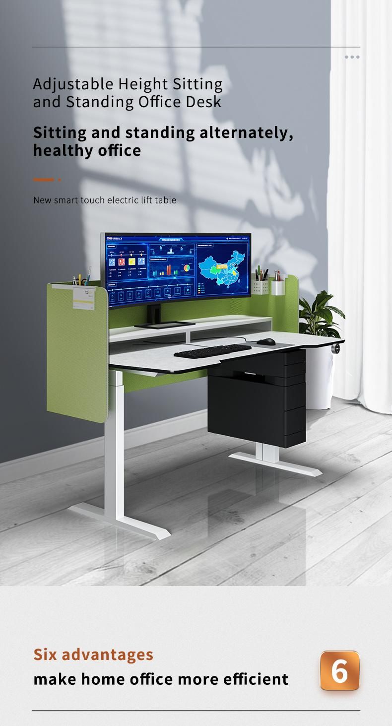 Kesino Manufacturer Adjustable Height Sitting and Standing Office Desk
