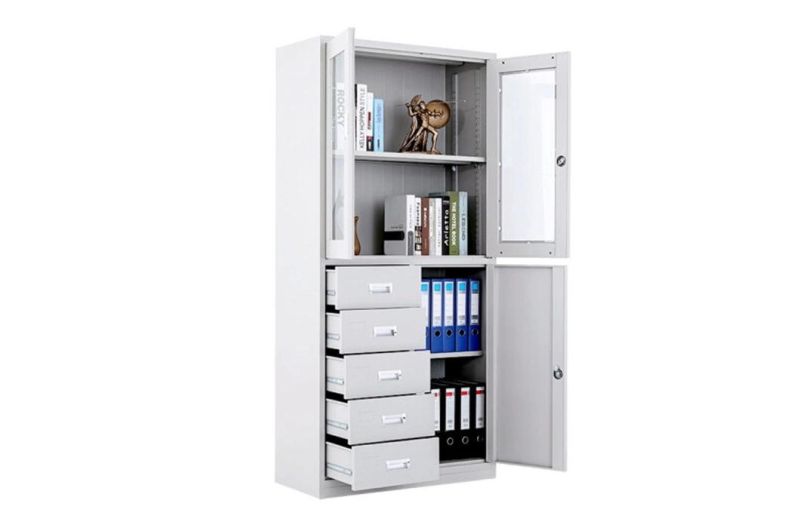Steel Filing Storage Cabinet Office Three Drawers Steel Filing Cabinet