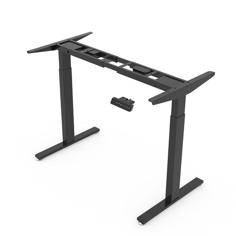 Modern Office Furniture Steel Iron Height Adjustable Ergonomic Computer Desk