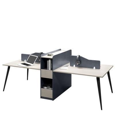 Chinese Manufacturer Office Furniture 4 Person Office Workstation Cubicle
